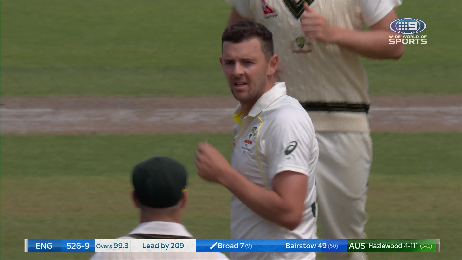 Hazlewood completes five-for