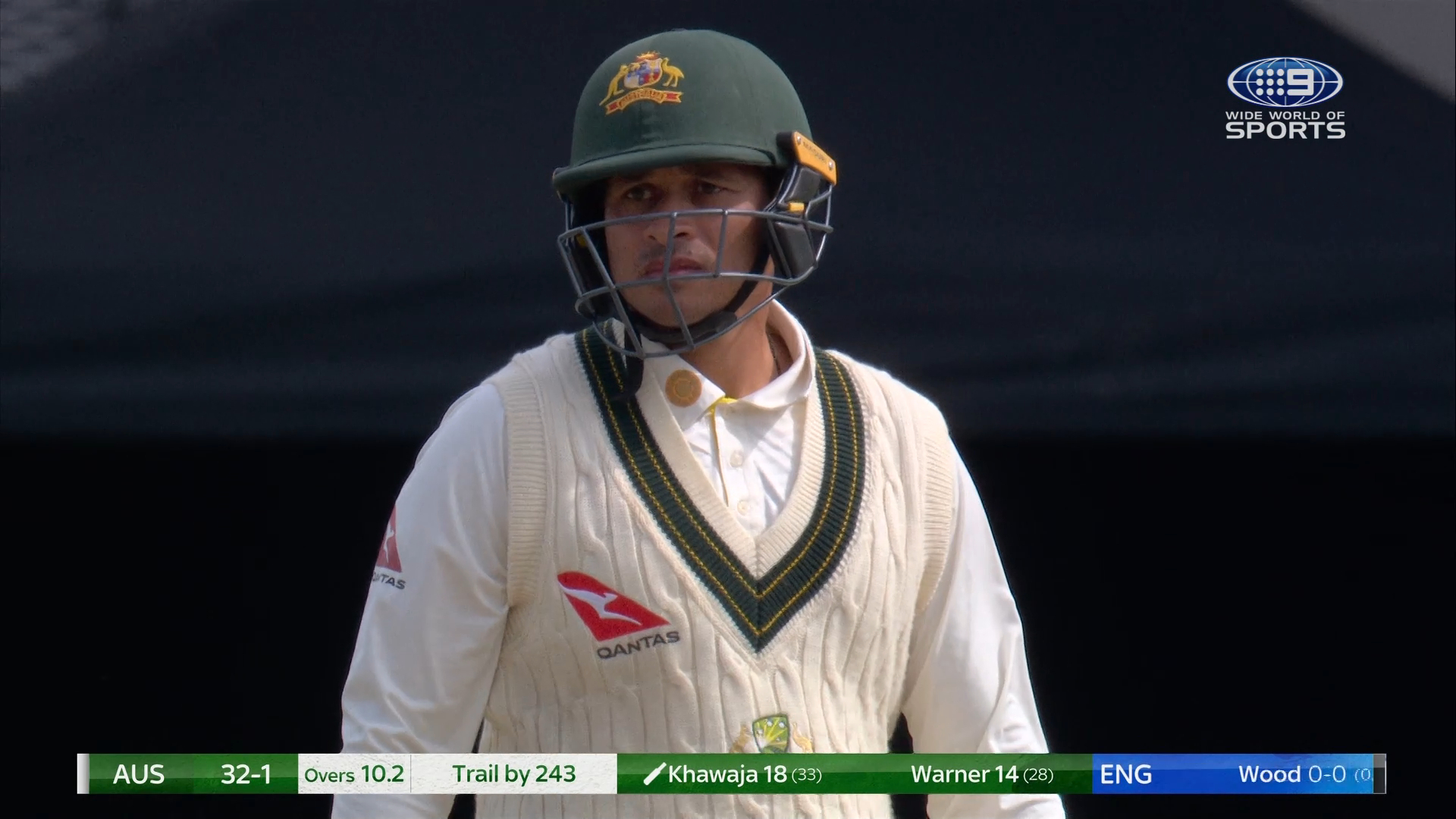 Wood removes Khawaja