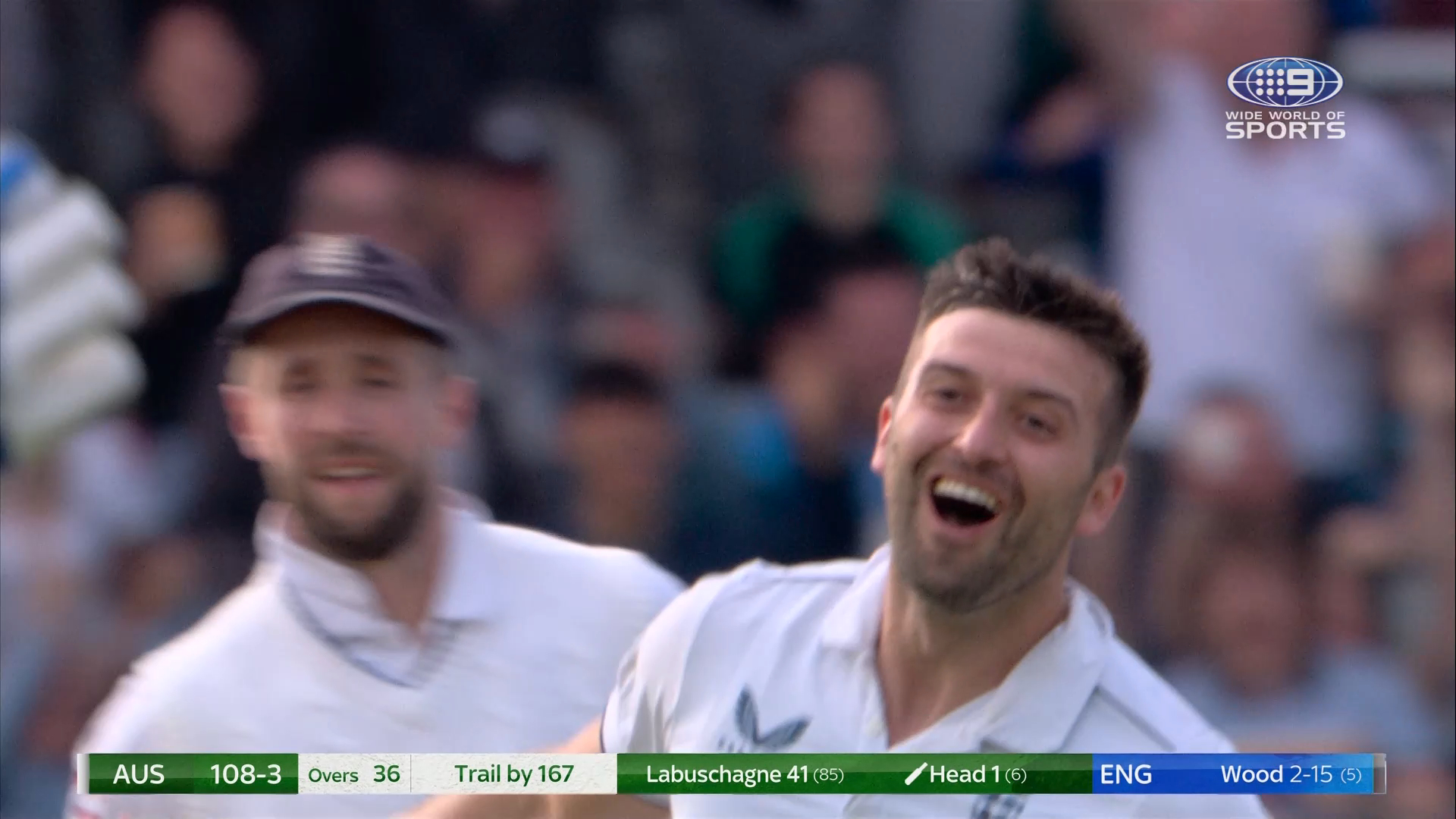 Head all at sea against sizzling Wood