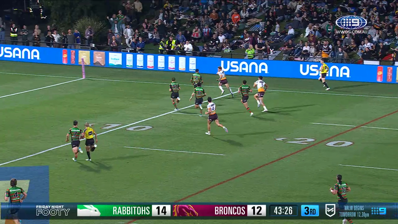 NRL Highlights: Rabbitohs v Broncos - Round 21