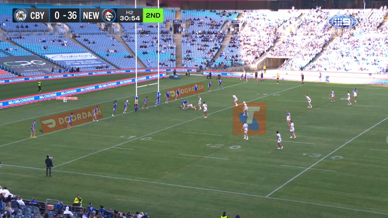 NRL Highlights: Bulldogs v Knights - Round 18