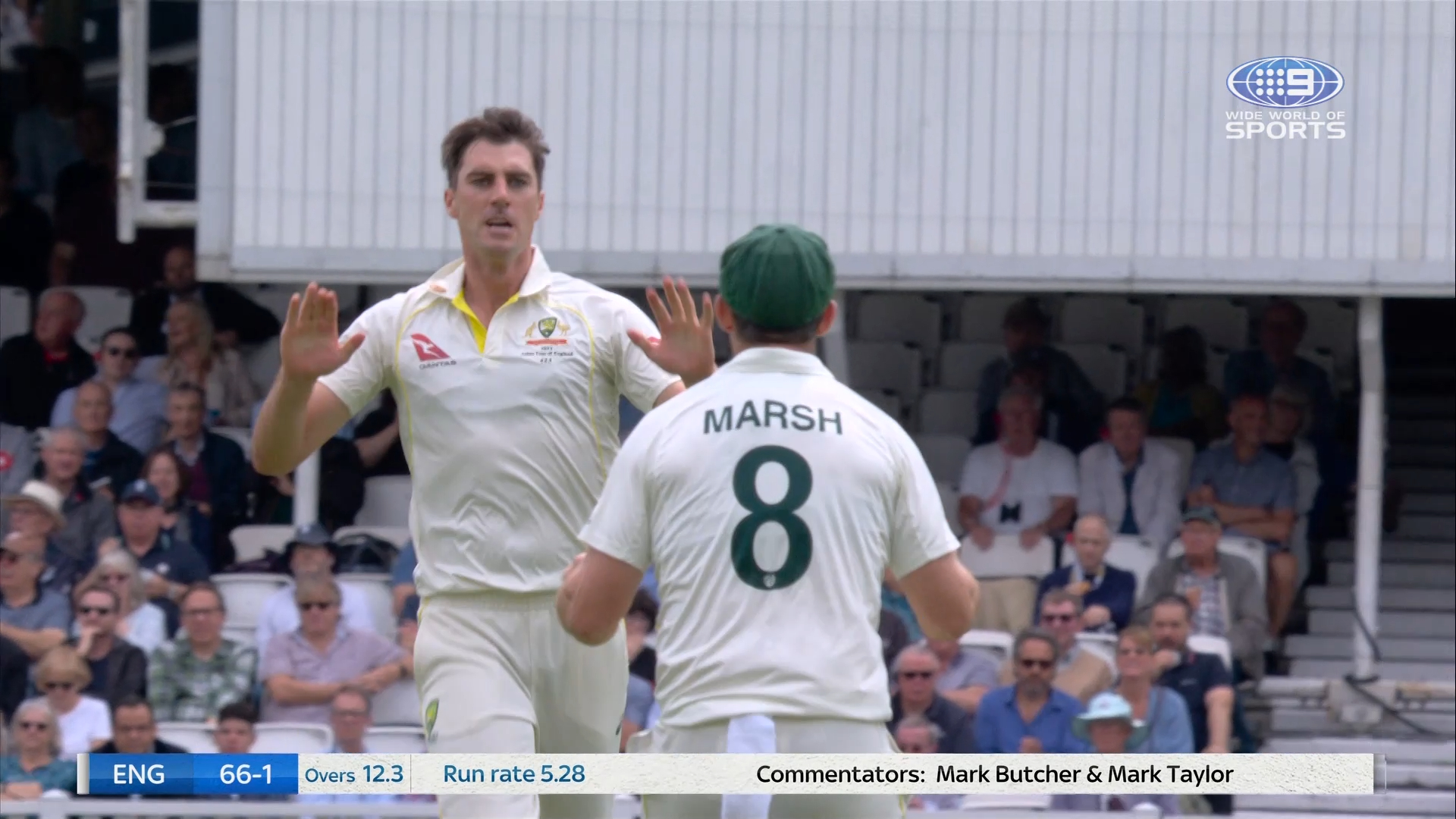 Cummins gets Crawley 