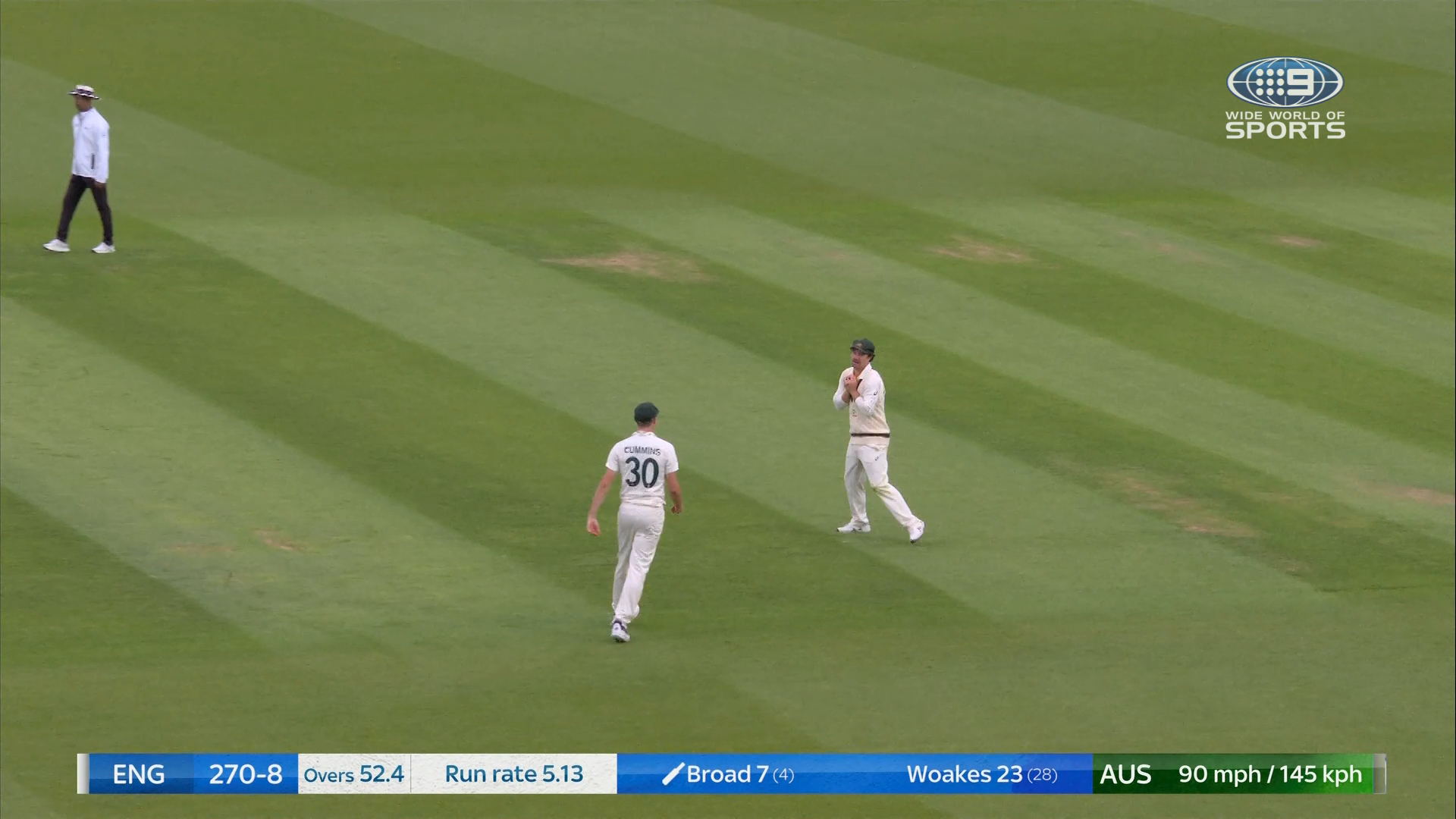 Broad holes out at The Oval