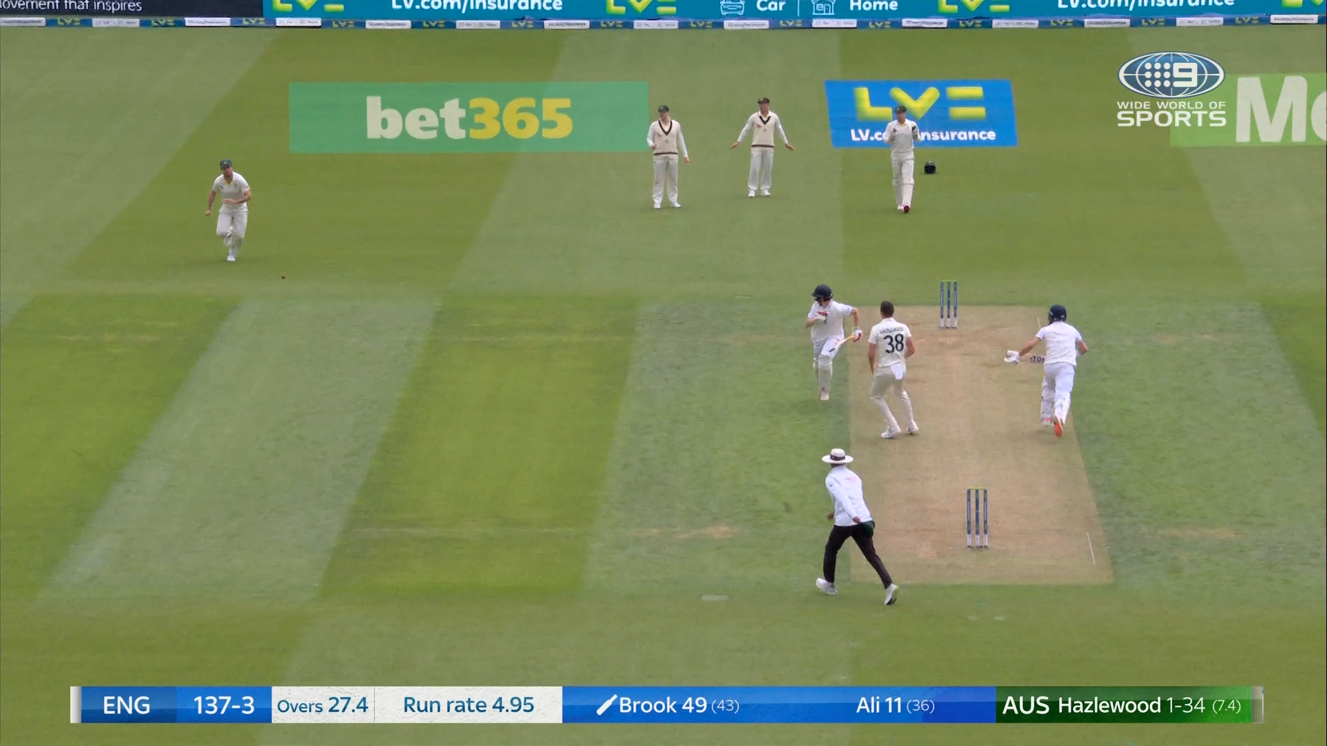 Highlights: Fifth Ashes Test, day one