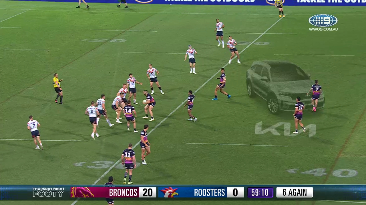 NRL Highlights: Broncos V Roosters - Round 22