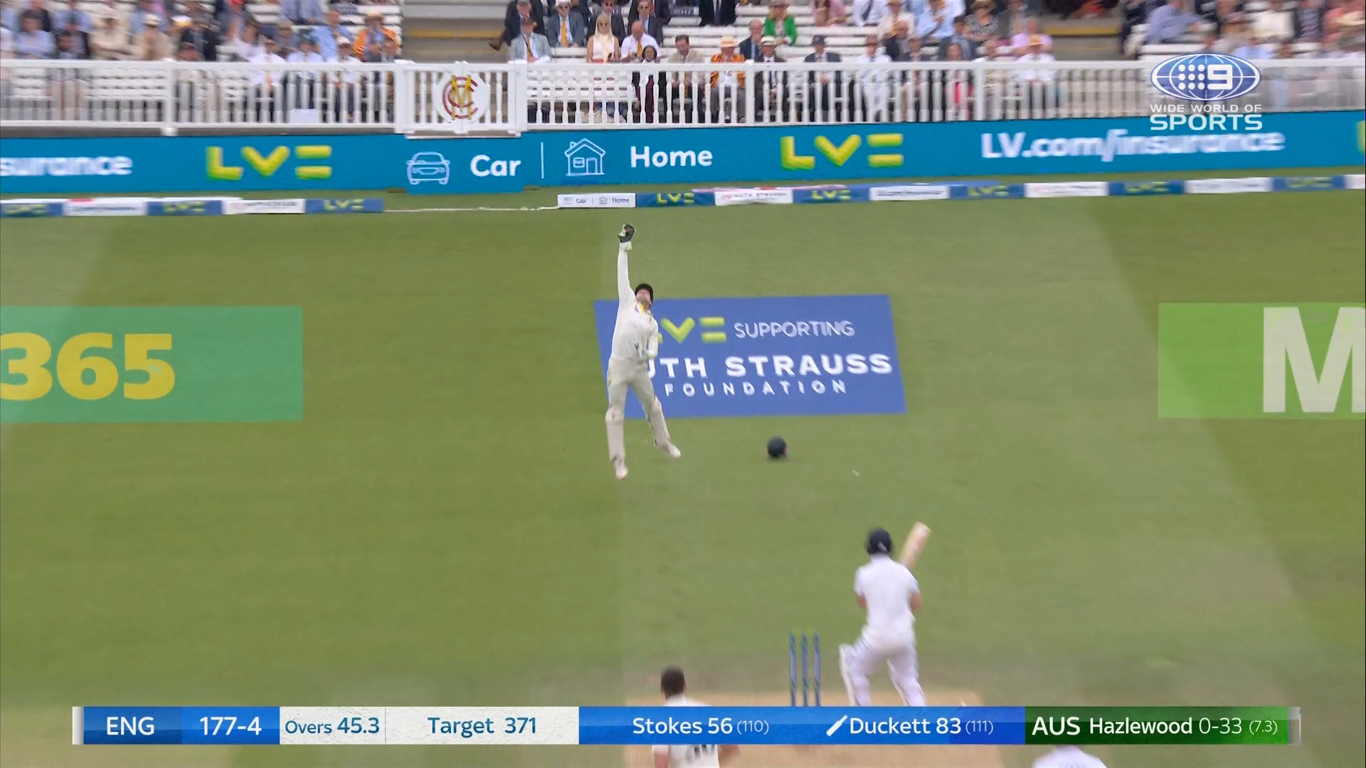 Carey's brilliant take removes Duckett