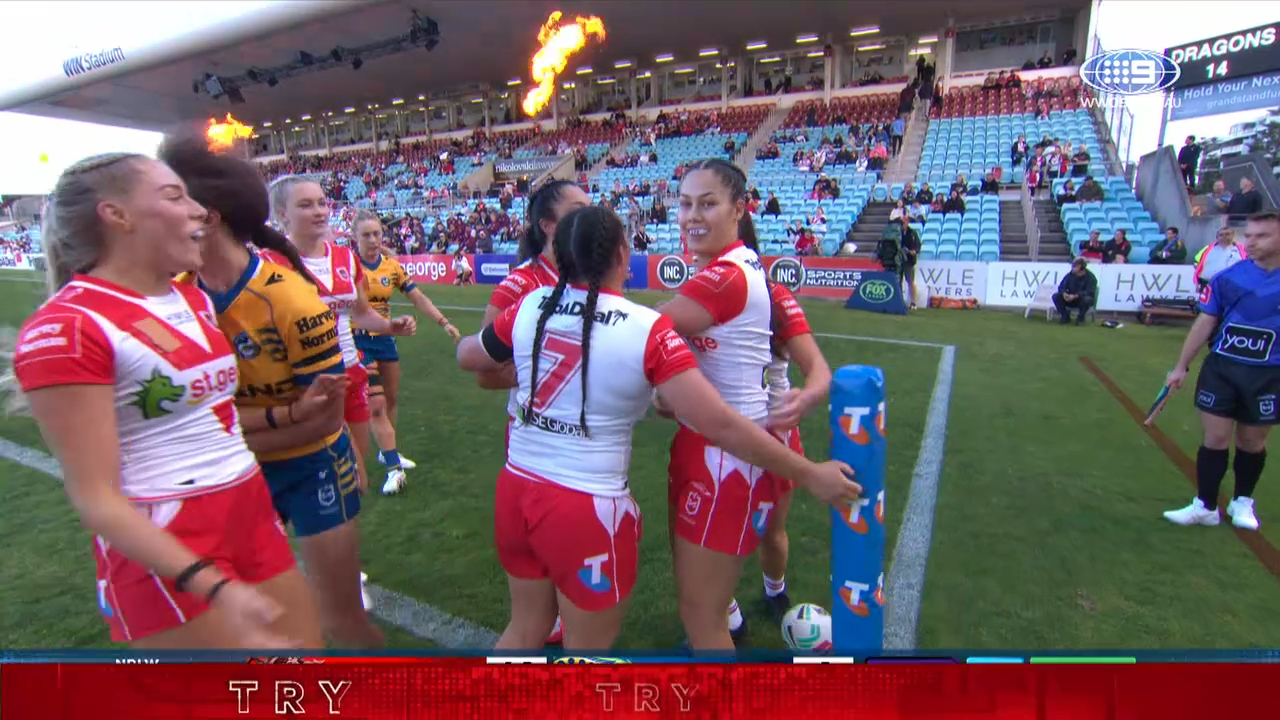 NRLW Highlights: Dragons v Eels - Round 2