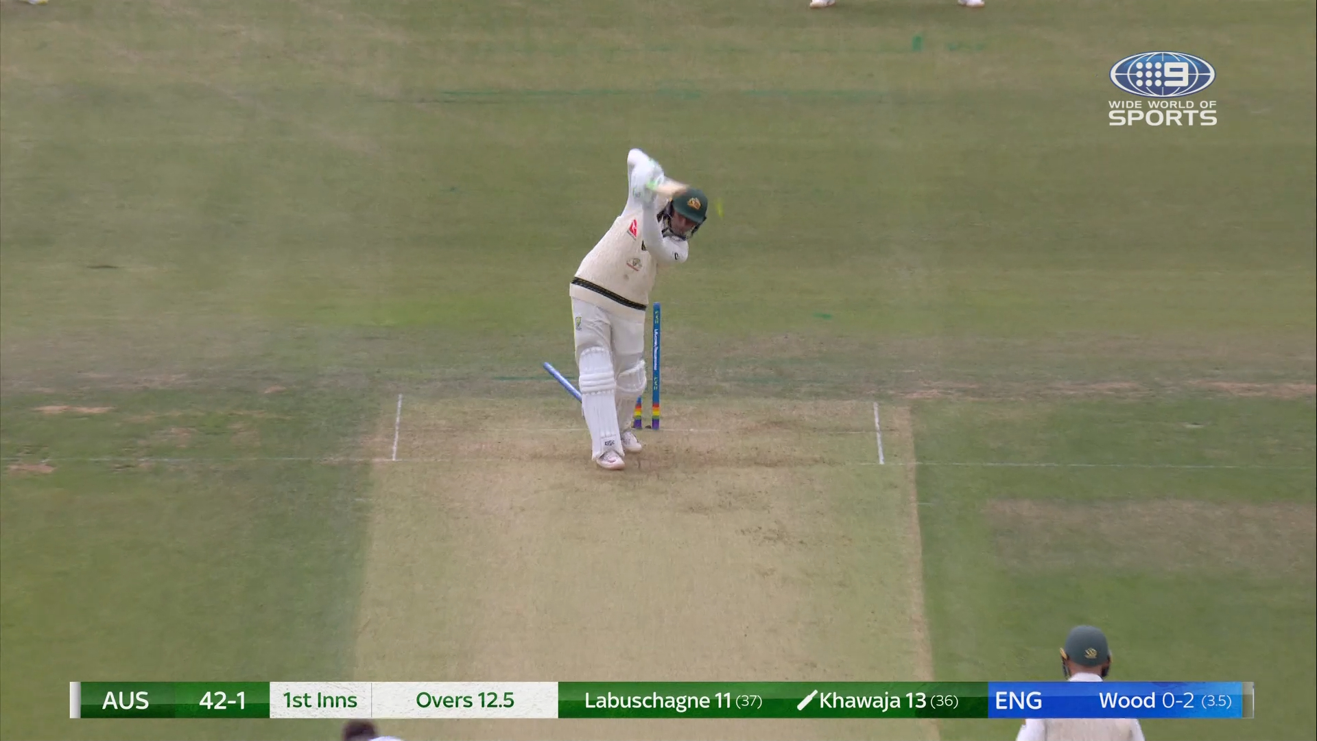 Wood's rocket sends Khawaja packing