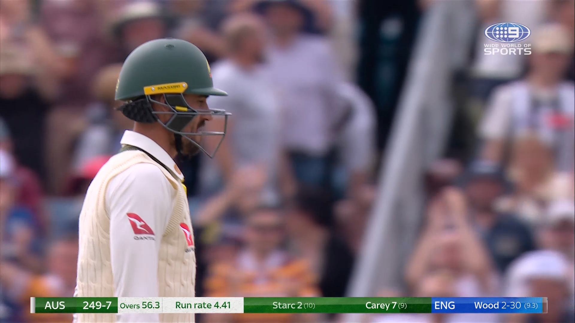 Wood rips through Starc