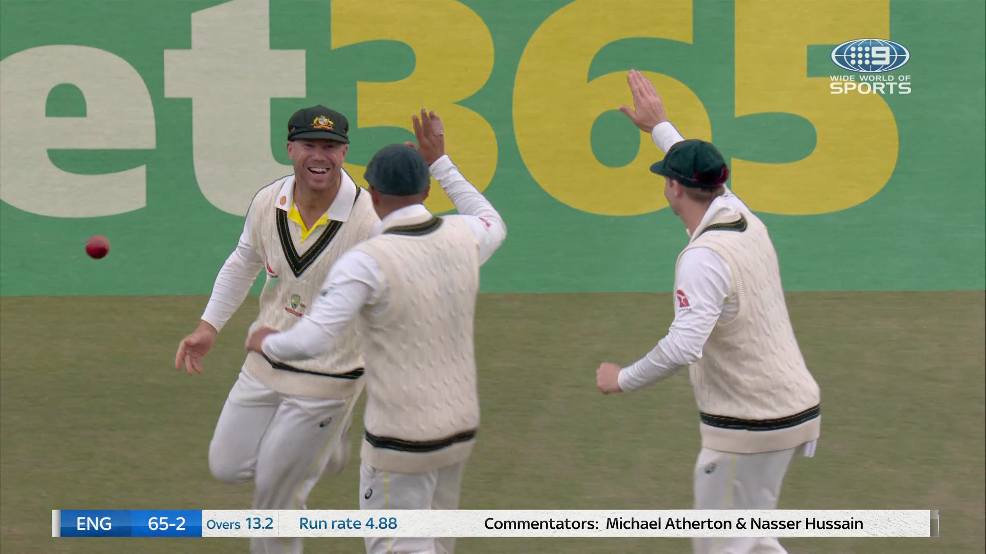 Marsh strikes shortly after crunching ton