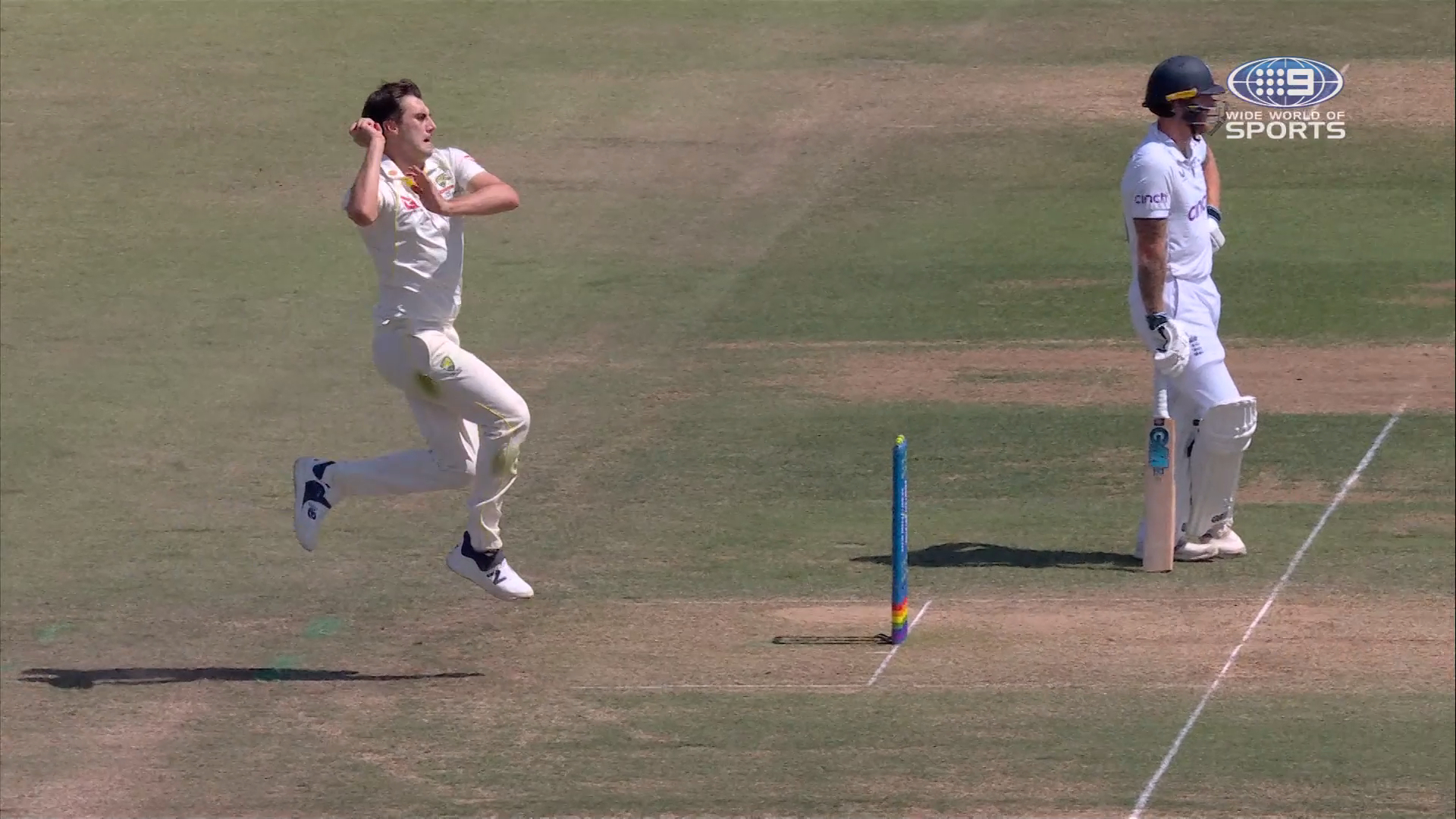 Cummins completes five-for as Wood falls