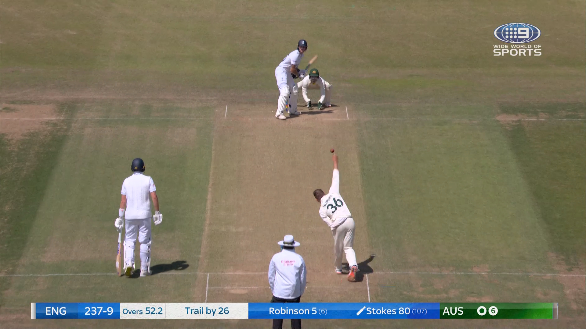 Tonking Stokes skies a catch