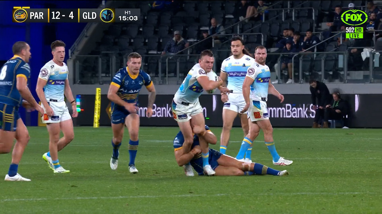 Eels handed double sin bin