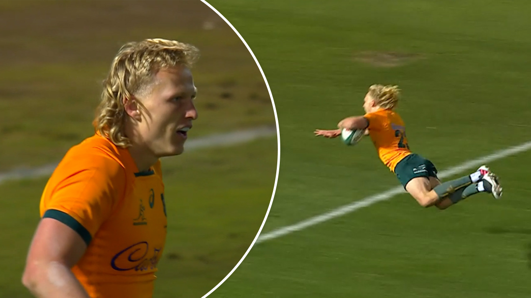 Gordon's cracking try on debut