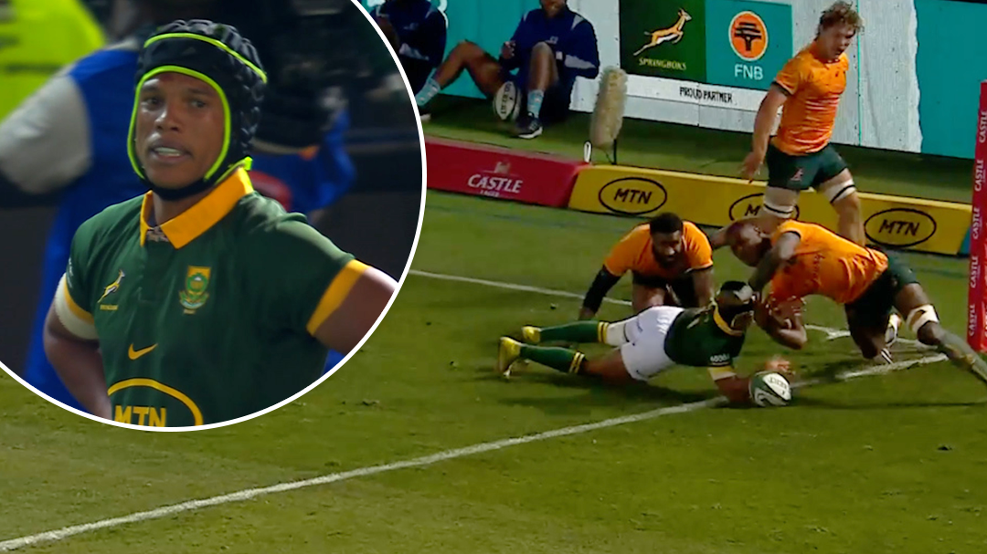 Pocket rocket completes hat trick