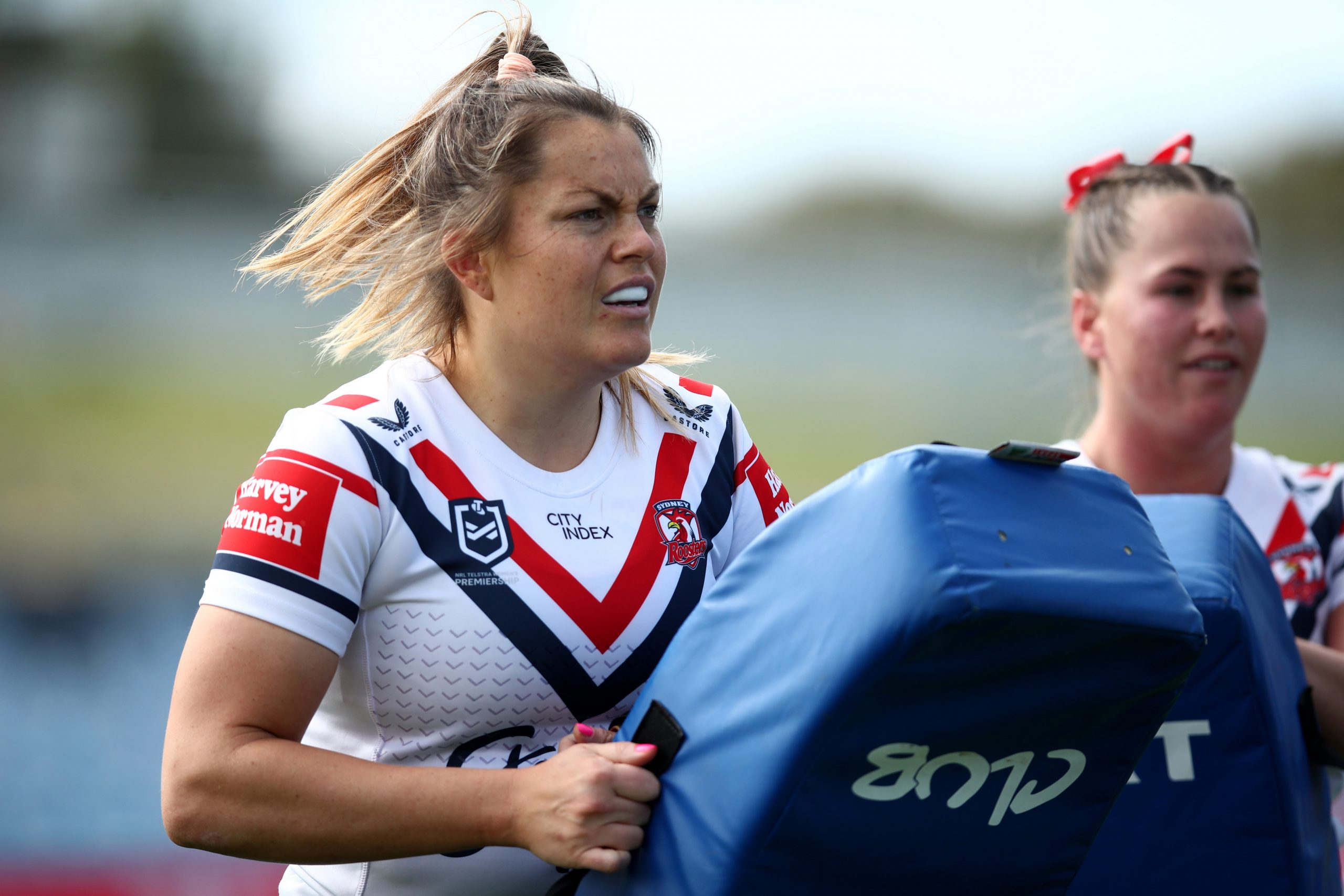 Grace Hamilton plays for the Sydney Roosters in NRLW.