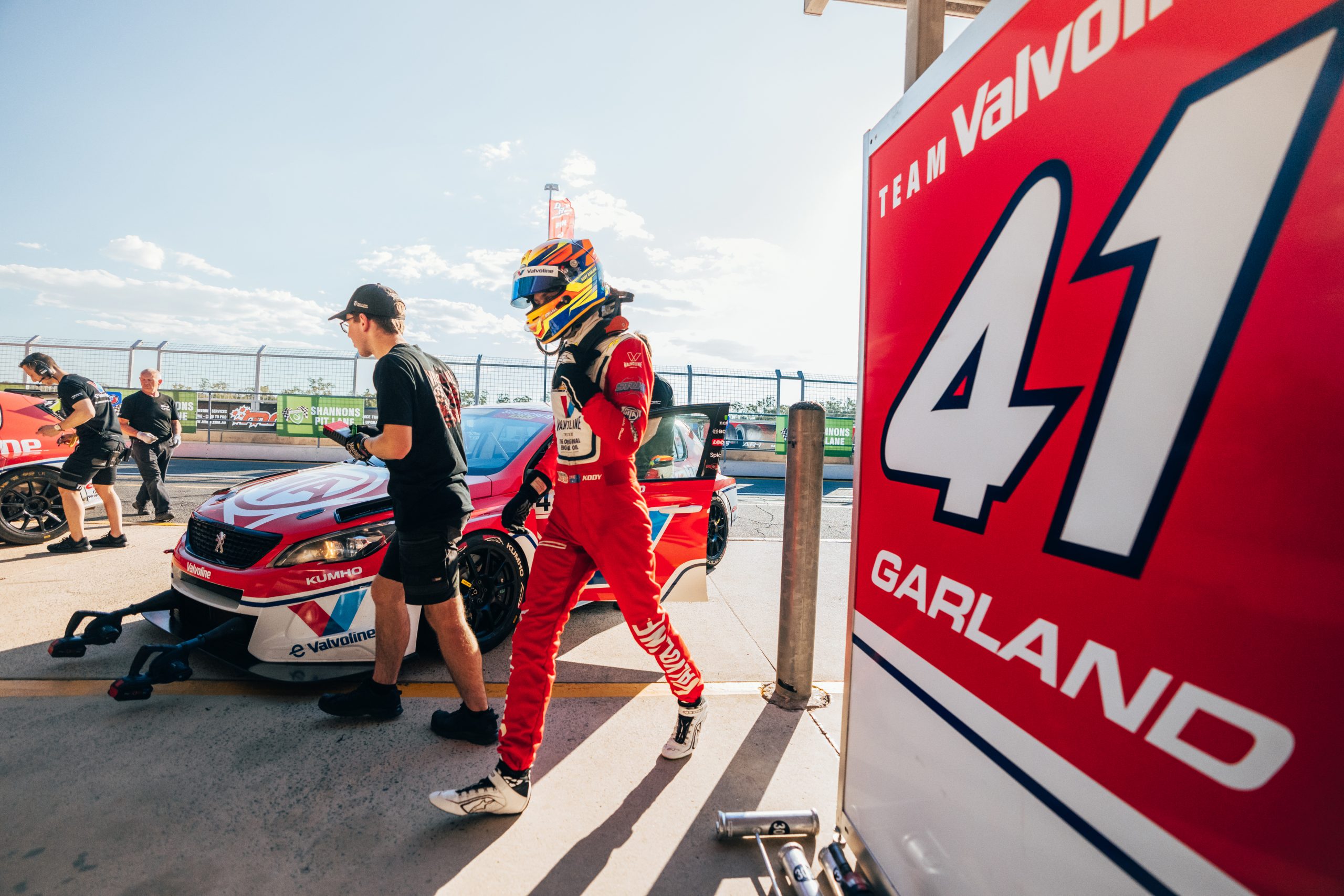 Kody Garland sits ninth in the TCR Australia Series points.