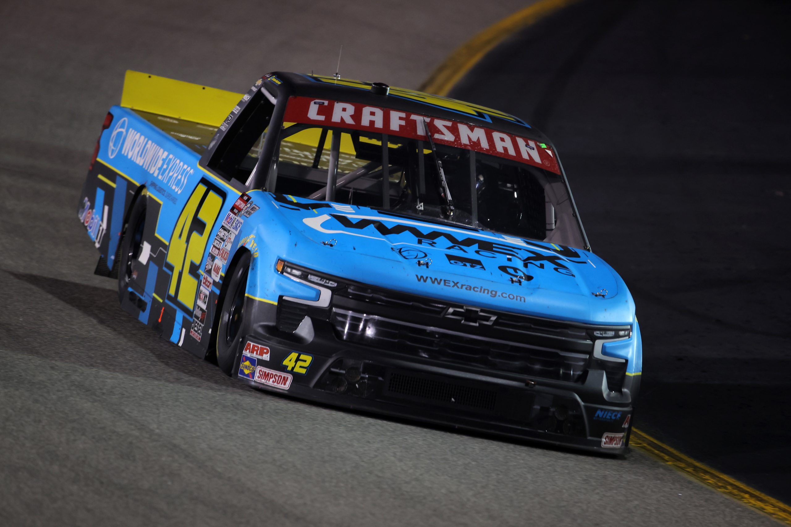 Shane van Gisbergen will race a Chevrolet Silverado like the one driven by Niece Motorsport's Carson Hocevar.