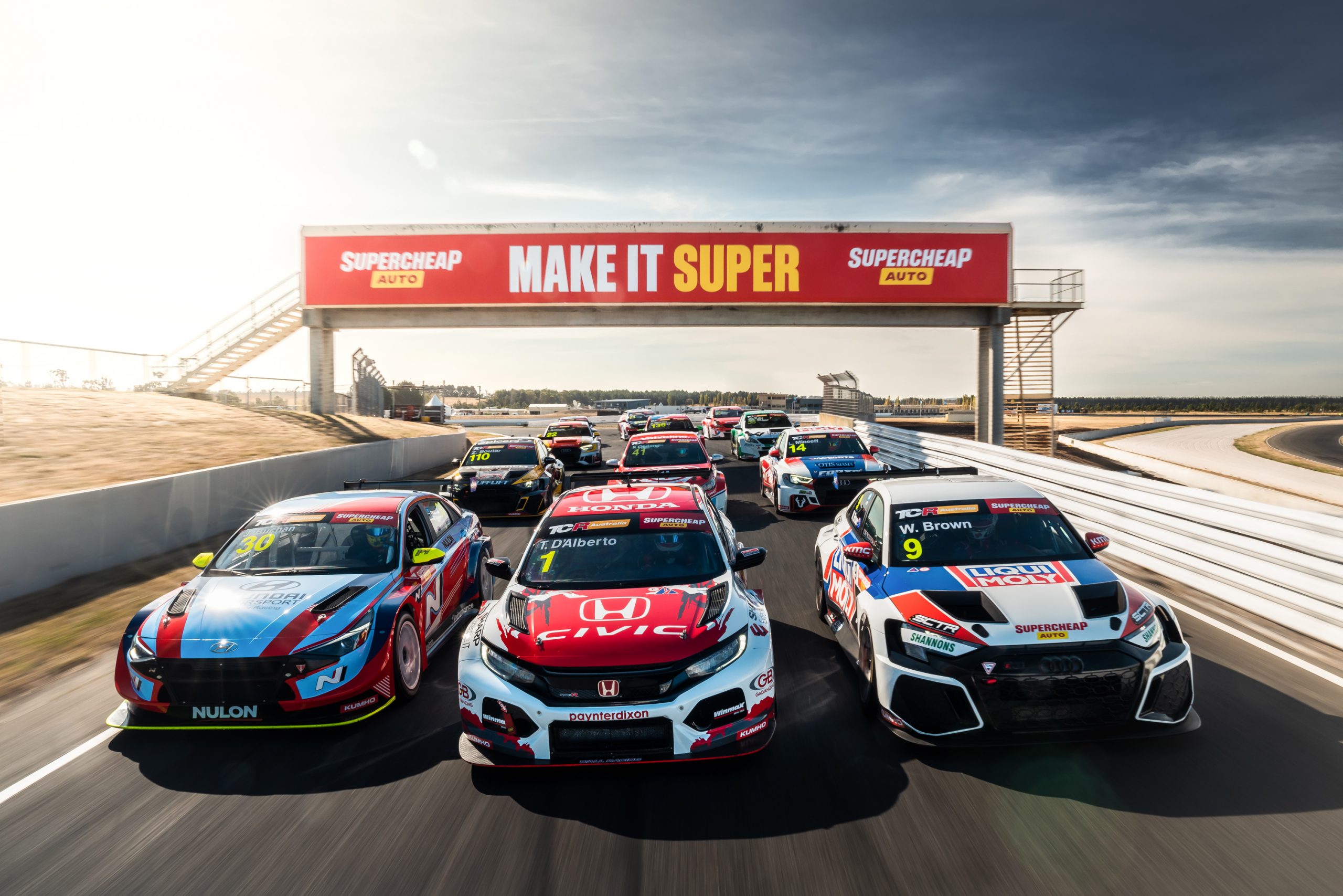 (From front left to right): Josh Buchan, Tony D'Alberto, and Will Brown.