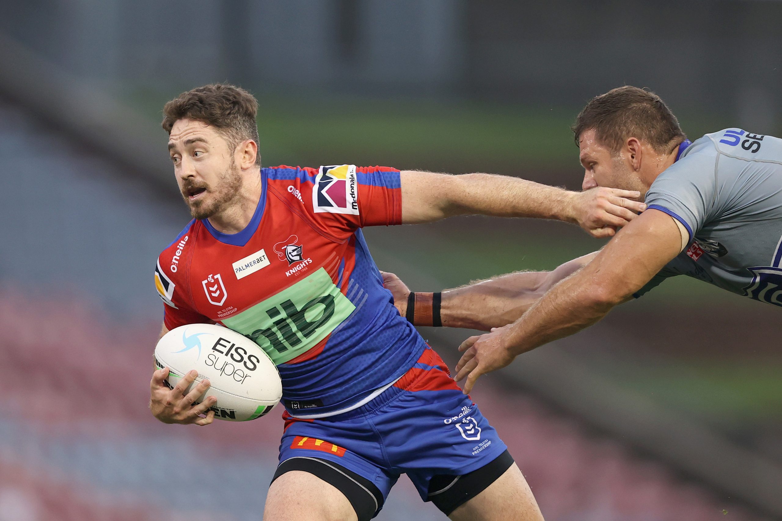 Adam Clune of the Knights.