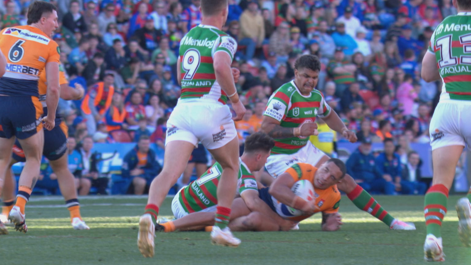 Latrell sin-binned for cheap shot on Frizell