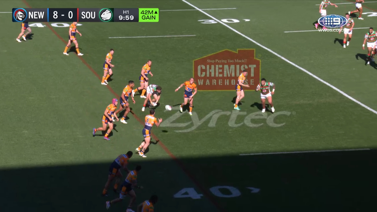 NRL Highlights: Knights v Rabbitohs - Round 25