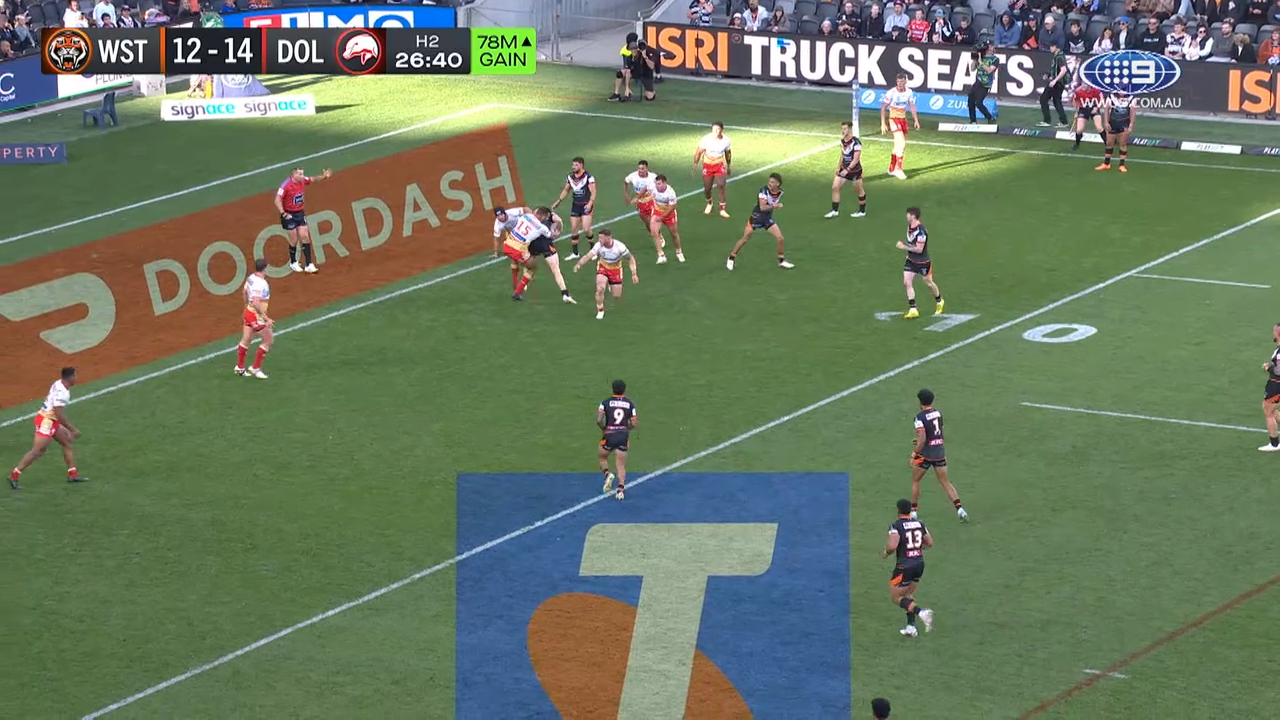 NRL Highlights: Tigers v Dolphins - Round 25