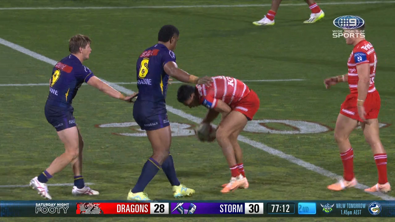 Katoa belts Hunt with bone-crunching hit