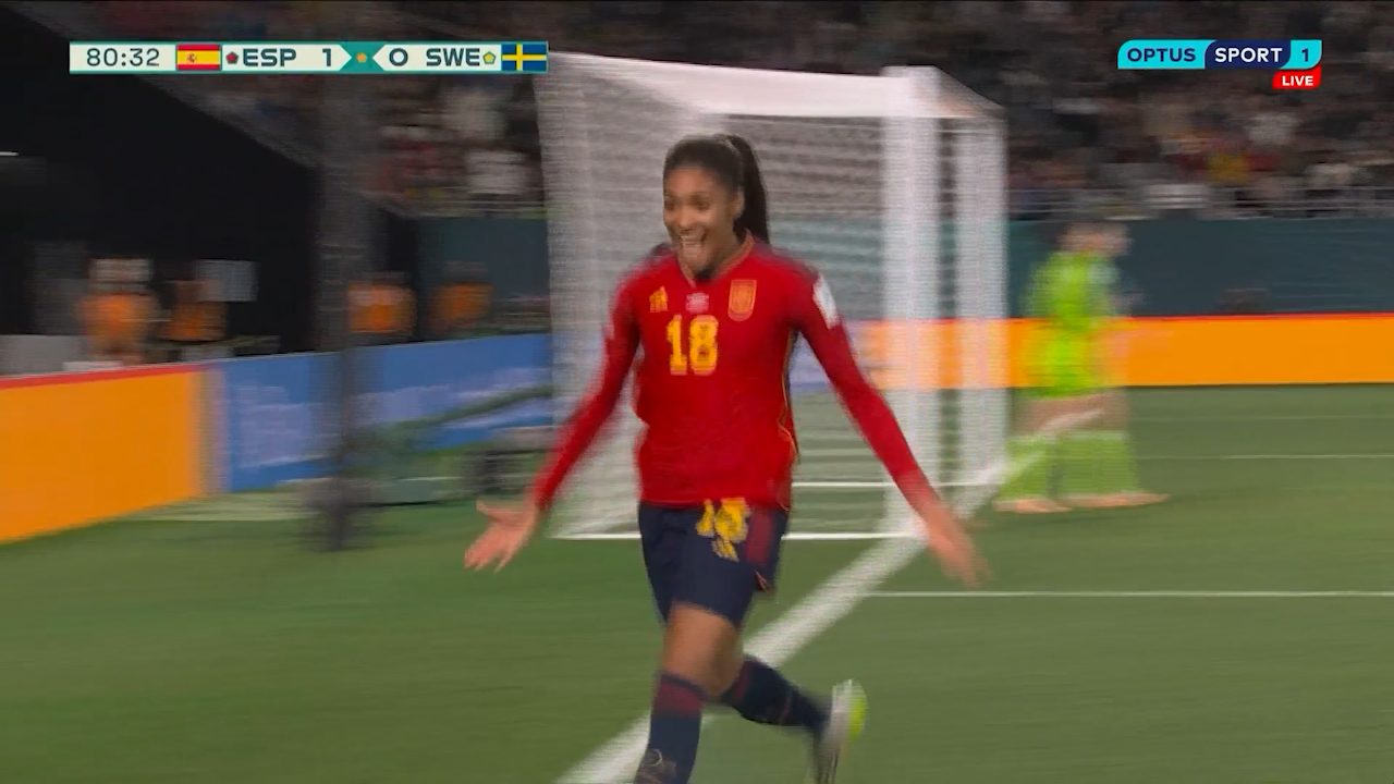 Pandemonium as Spain break the deadlock