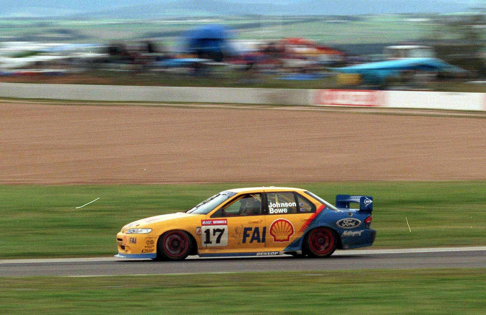 Dick Johnson drove with John Bowe at the 1996 Bathurst 1000.