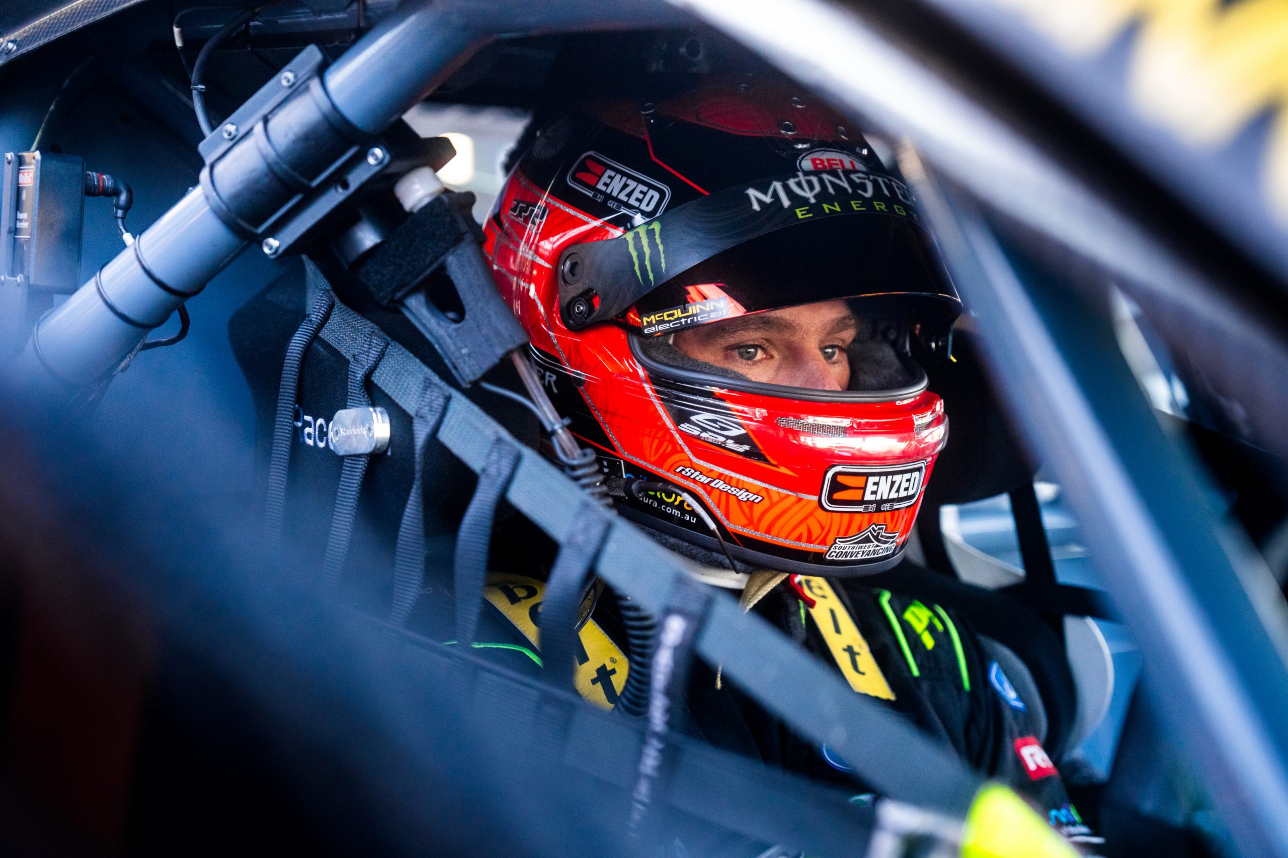 Cam Waters during the Sandown 500, round nine of the 2023 Supercars Championship.