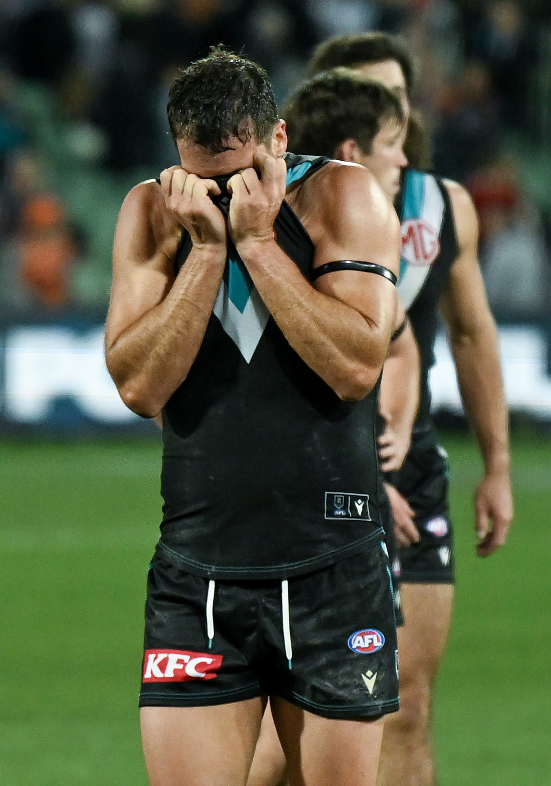 Travis Boak after Port Adelaide's semi final loss.