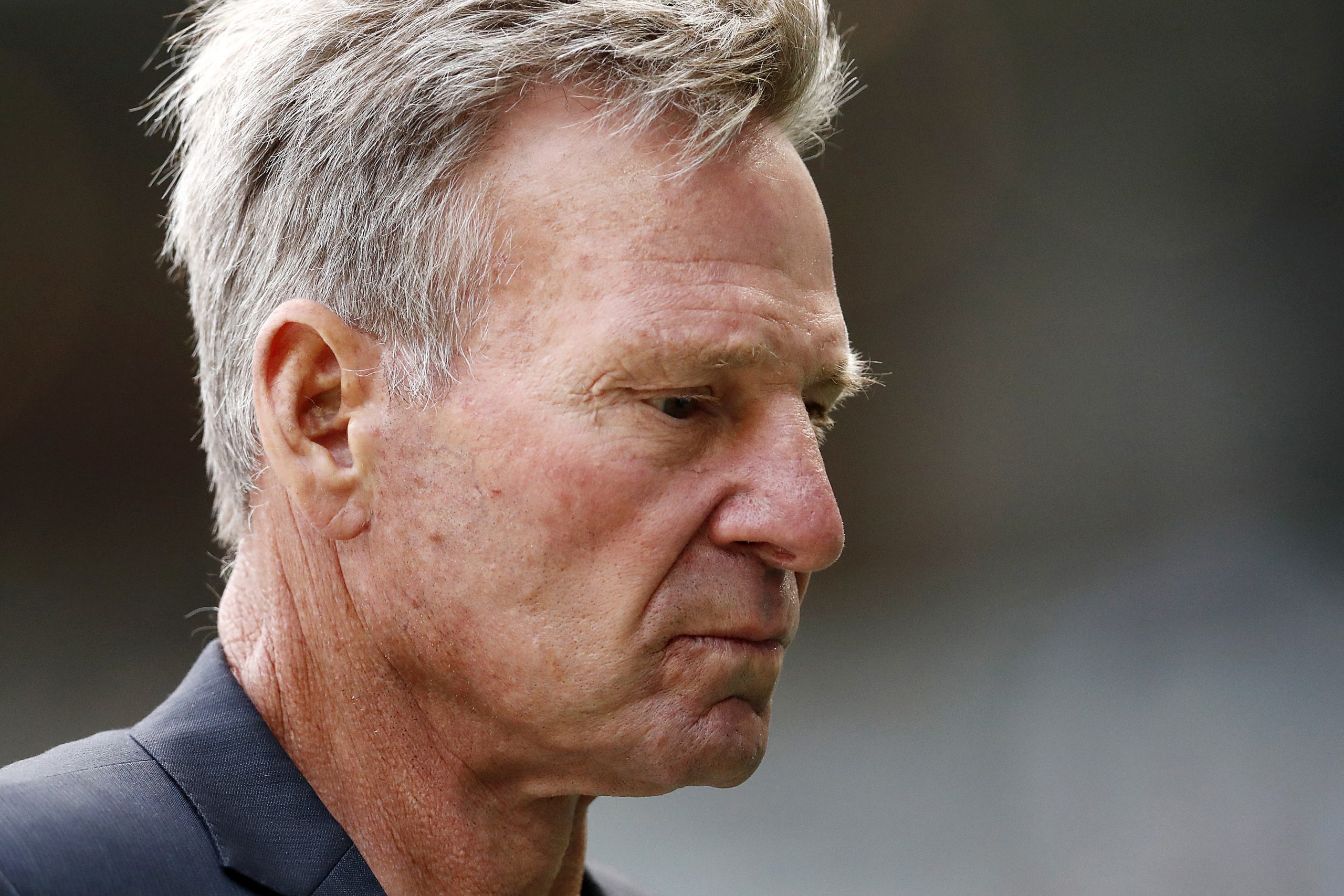 MELBOURNE, AUSTRALIA - MARCH 30: Former AFL player Sam Newman attends the state memorial service for former Australian cricketer Shane Warne at the Melbourne Cricket Ground on March 30, 2022 in Melbourne, Australia. Warne died suddenly aged 52 on Friday 4 March while on holiday in Thailand. (Photo by Darrian Traynor/Getty Images)