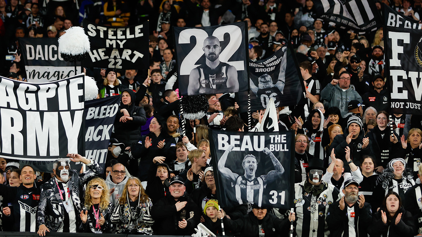 Collingwood fans.