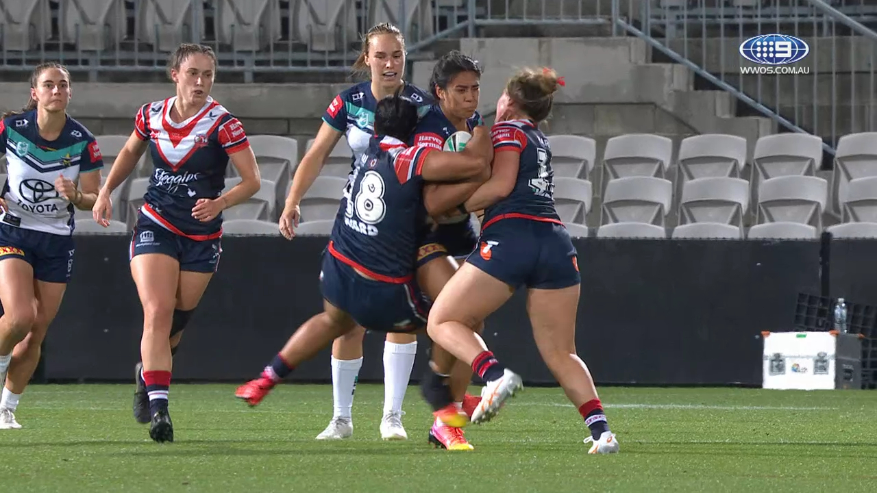 NRLW Highlights: Roosters v Cowboys - Round 9
