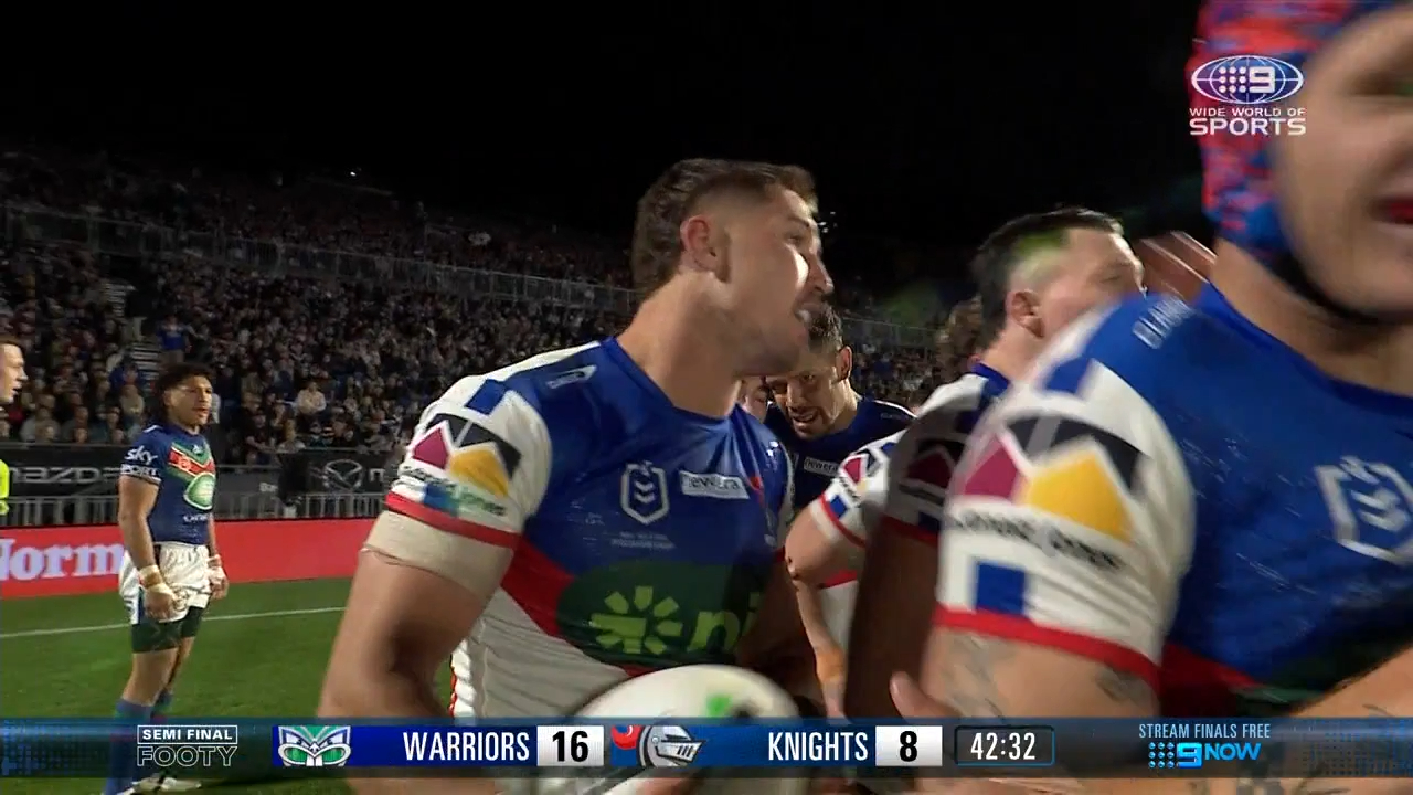 Fans fume as Knights score off suspect pass