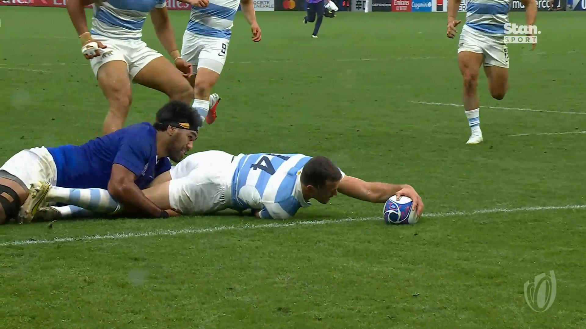 Argentina vs Samoa RWC highlights