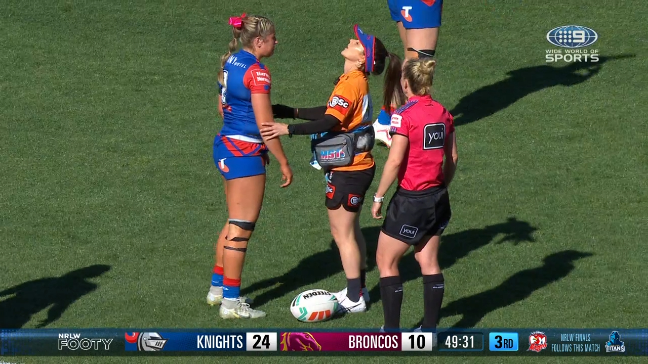 Bronco reported for ugly tackle