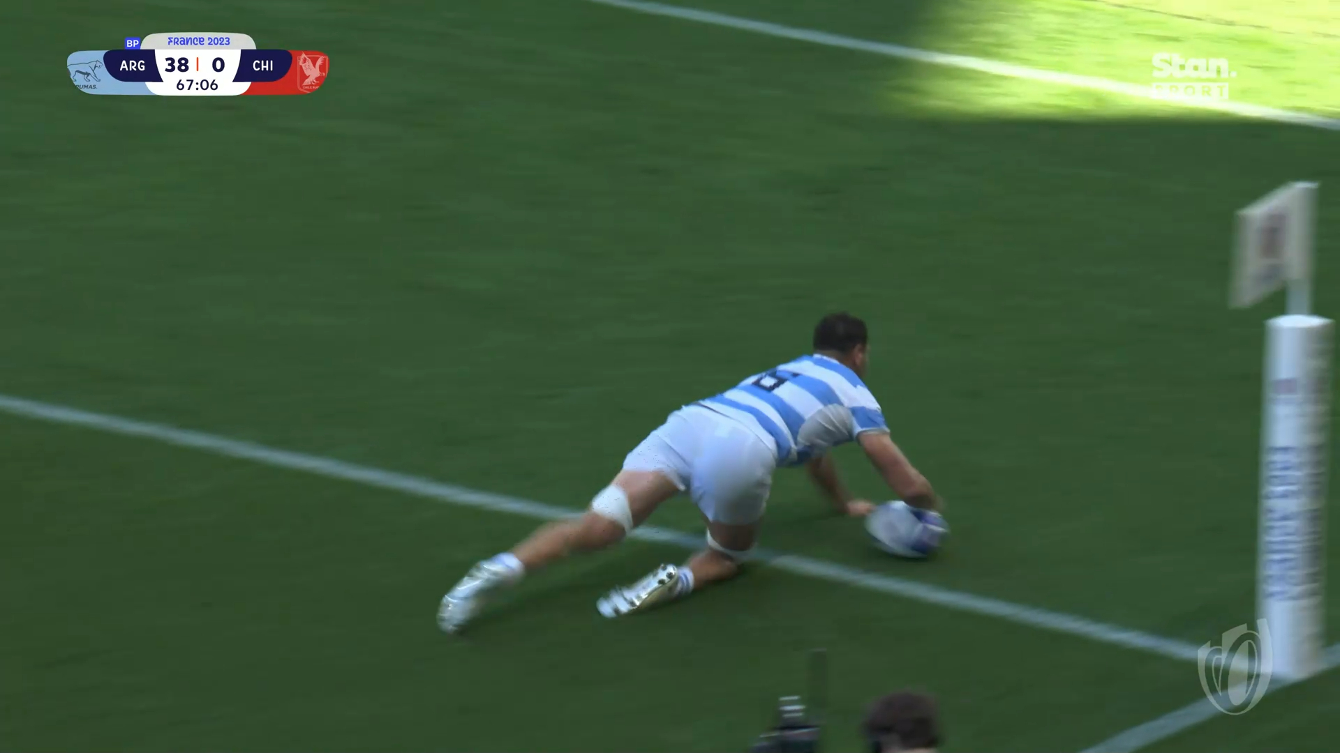 Argentina vs Chile every try
