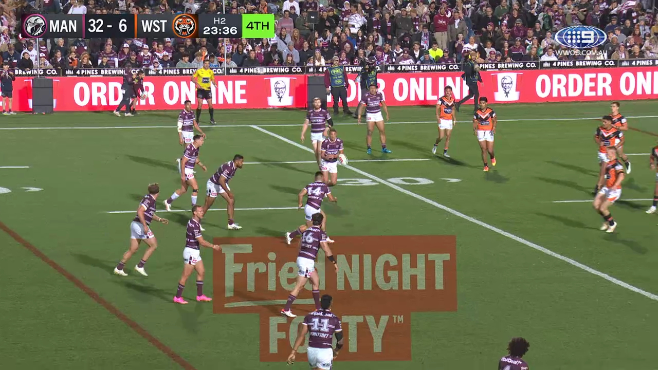 NRL Highlights: Sea Eagles v Tigers - Round 27 