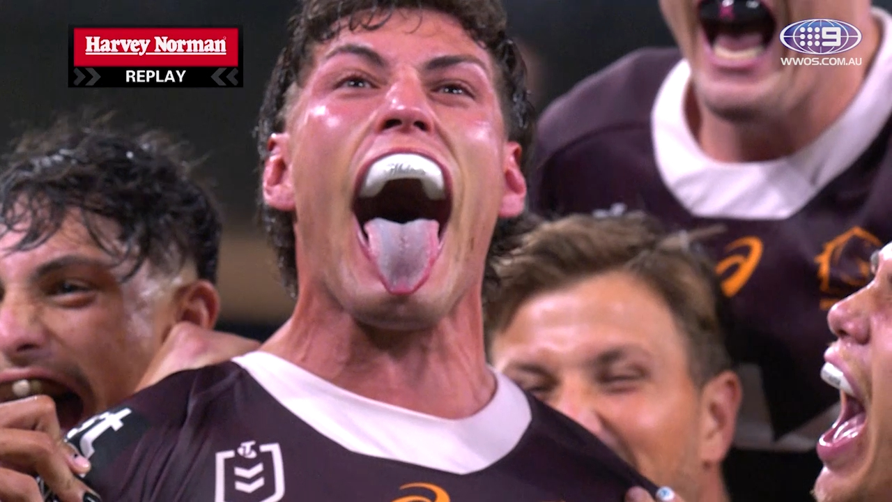 Riki goes berserk after bulldozing try