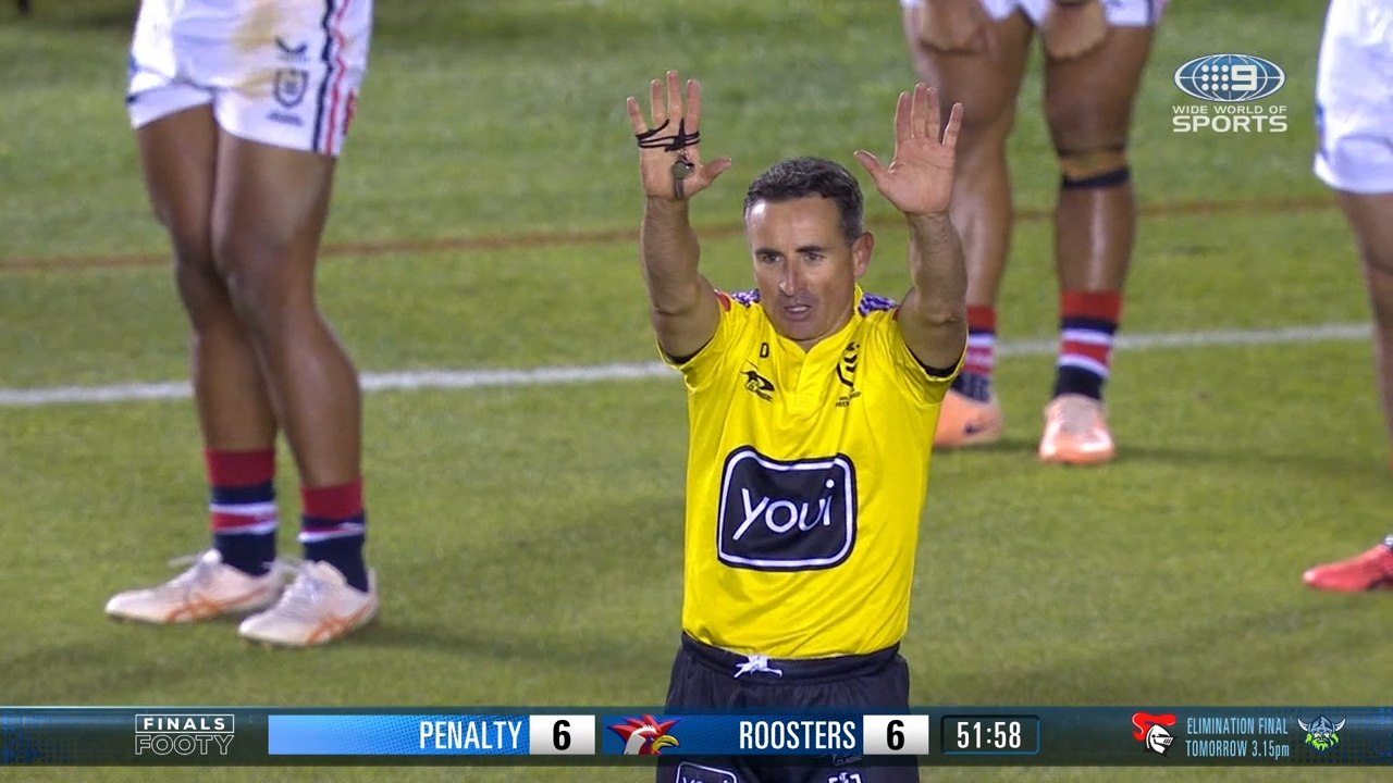 Teddy gets sent as Roosters suffer major blows