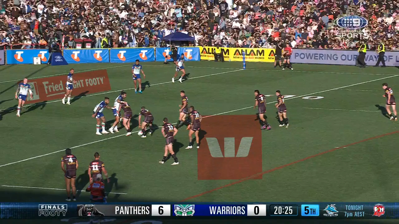 Martin charges over for Panthers