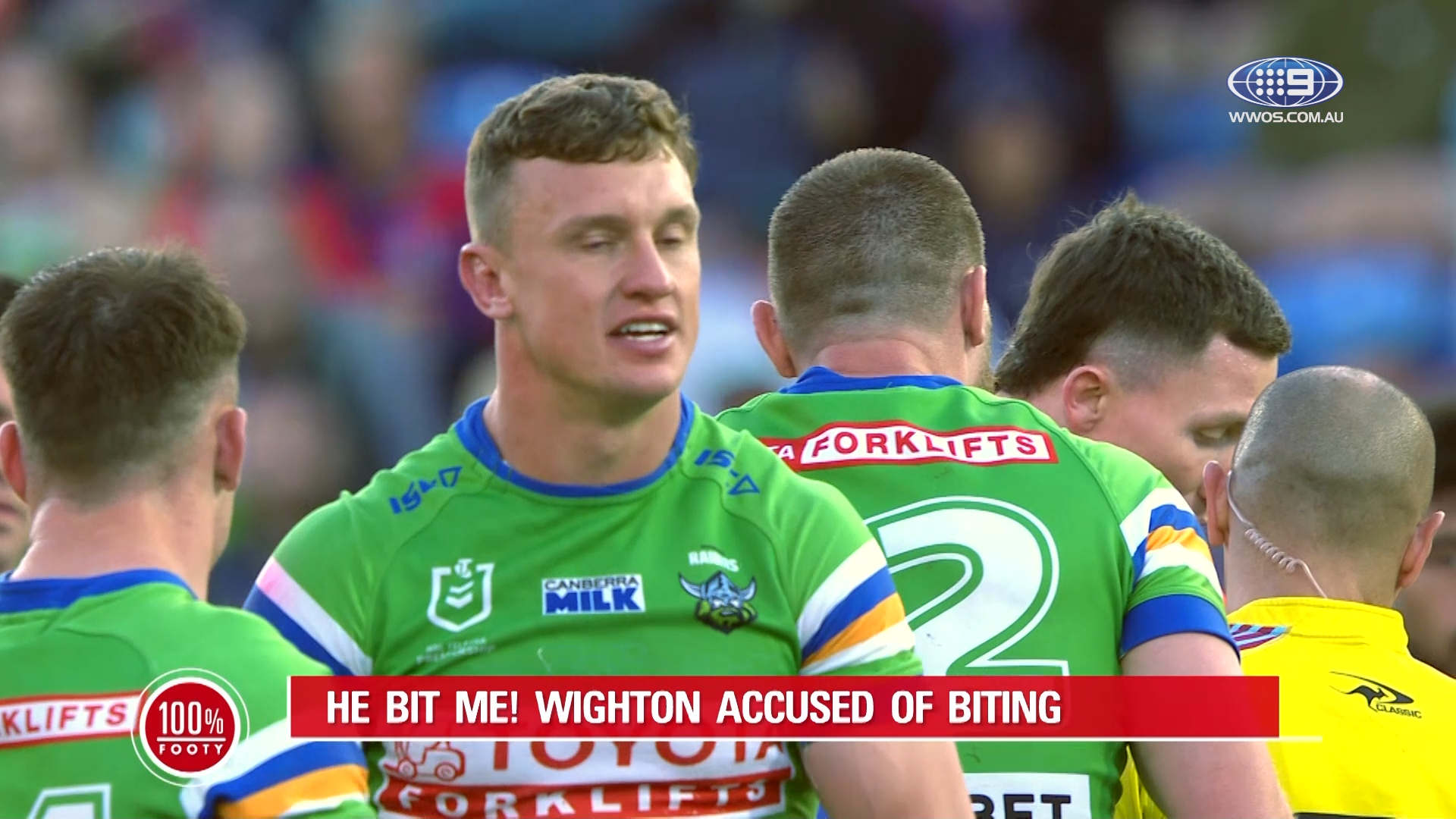 Rumours of Wighton backflip revealed