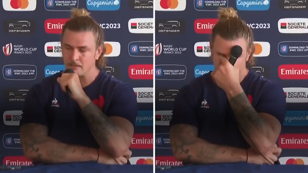 French rugby star breaks down amid racism allegations