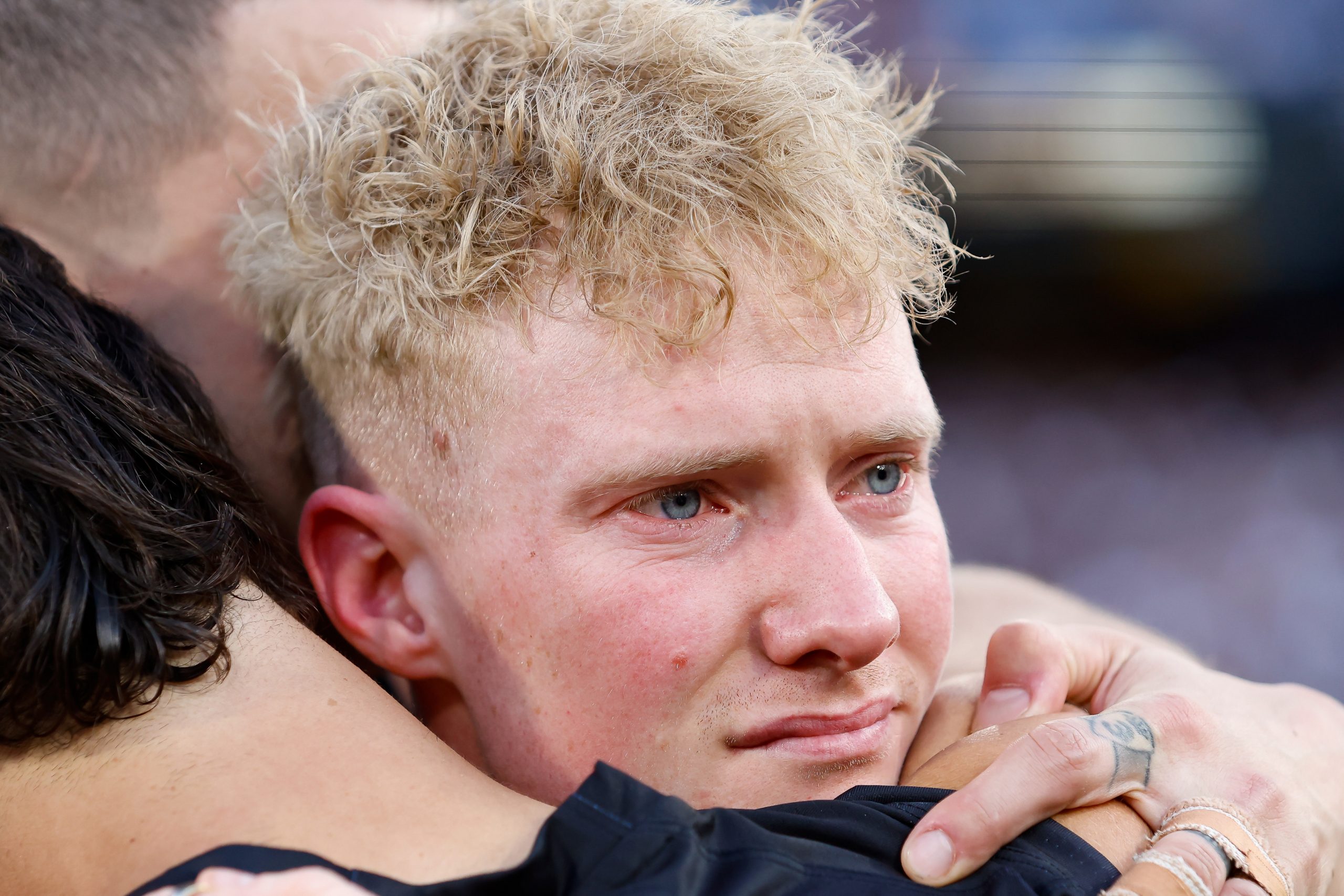 John Noble was emotional post game.