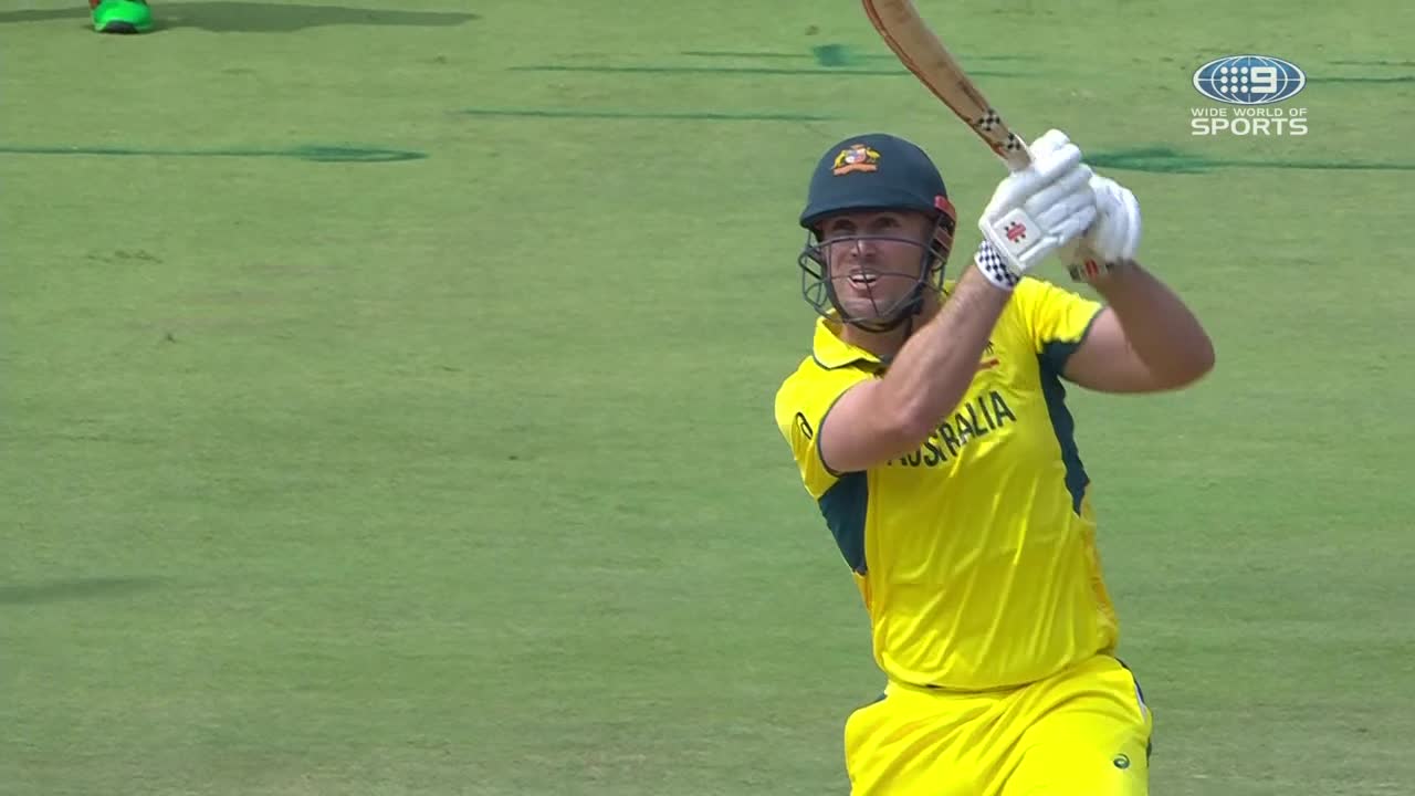 Marsh opens account with huge six straight