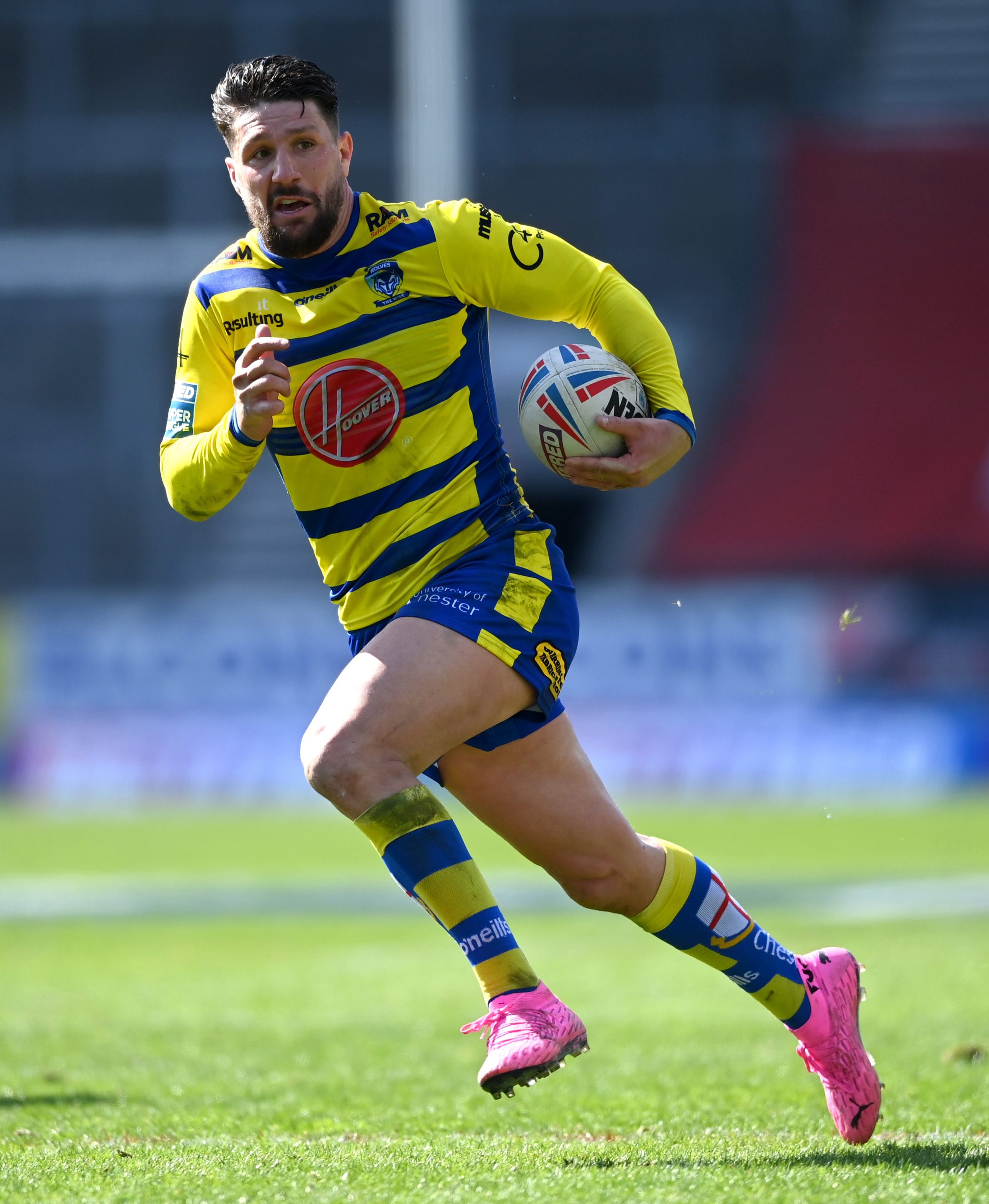 Gareth Widdop in Warrington colours.
