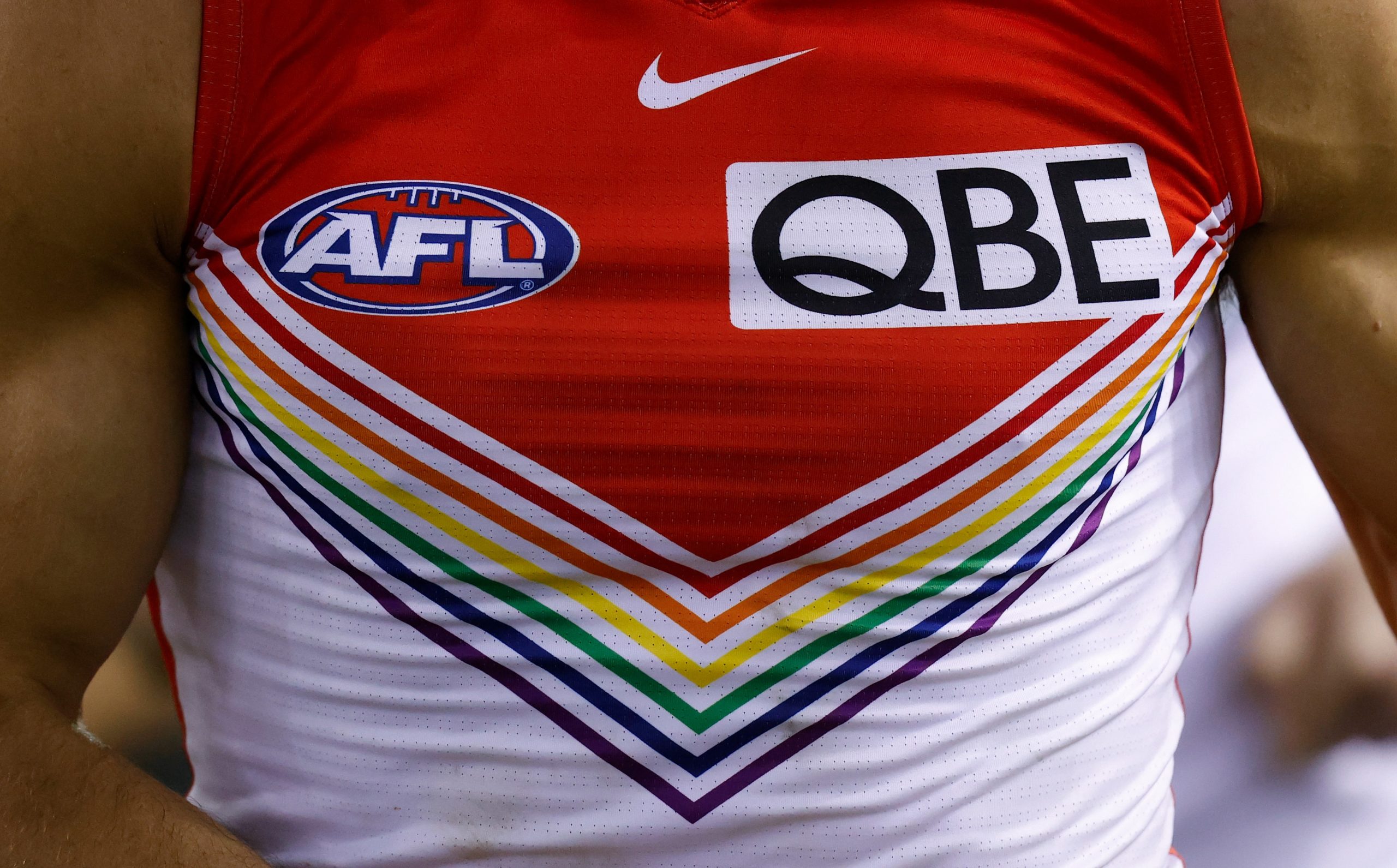 The Swans pride guernsey.