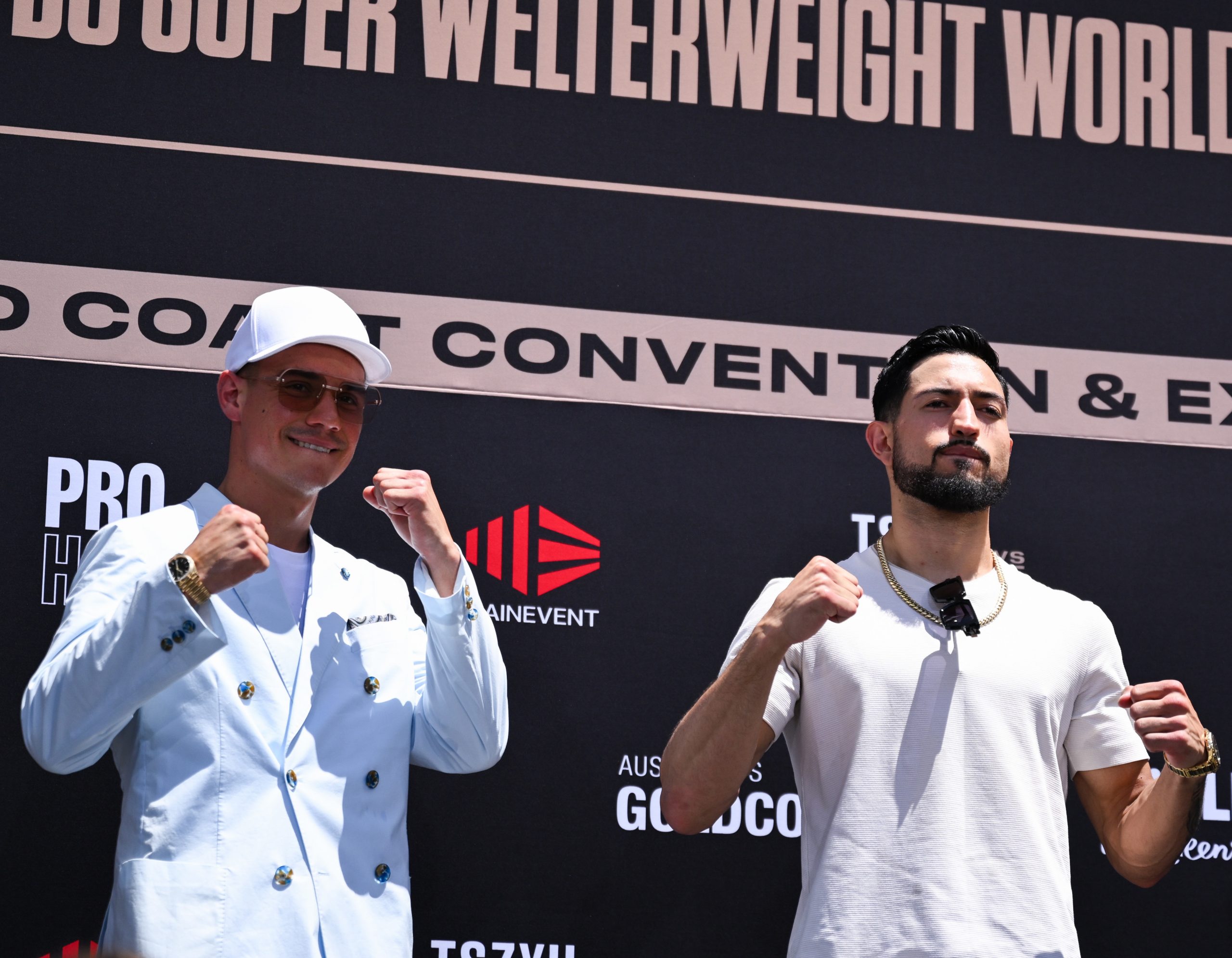 Tim Tszyu (left) and Brian Mendoza.